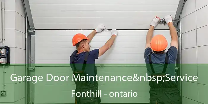 Garage Door Maintenance Service Fonthill - ontario