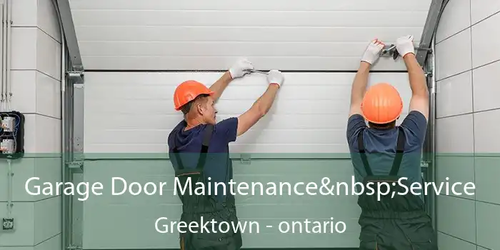Garage Door Maintenance Service Greektown - ontario