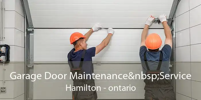 Garage Door Maintenance Service Hamilton - ontario