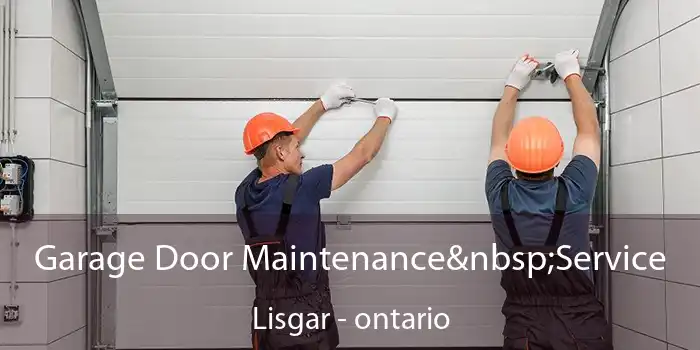 Garage Door Maintenance Service Lisgar - ontario