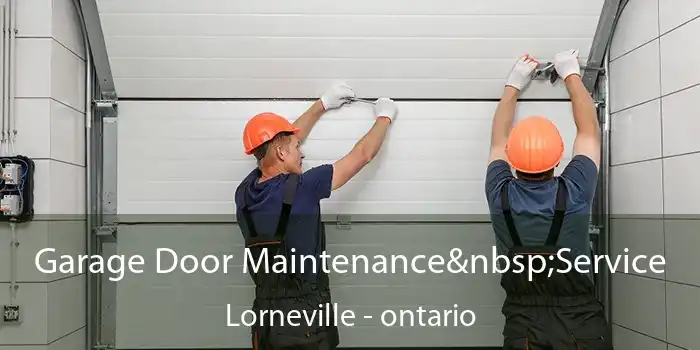 Garage Door Maintenance&nbsp;Service Lorneville - ontario