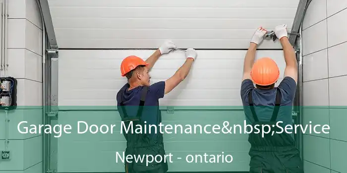 Garage Door Maintenance Service Newport - ontario