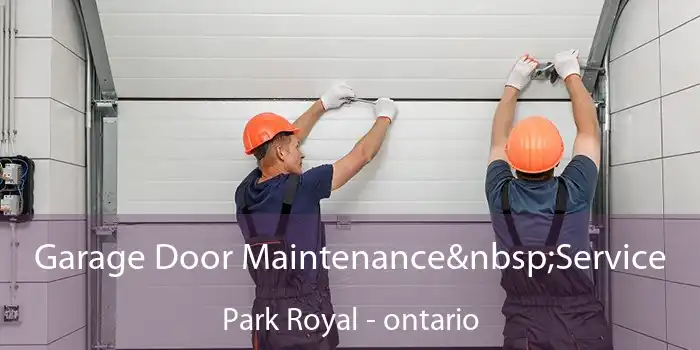 Garage Door Maintenance Service Park Royal - ontario