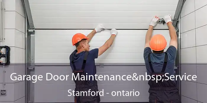 Garage Door Maintenance Service Stamford - ontario