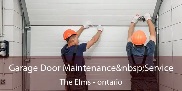 Garage Door Maintenance Service The Elms - ontario