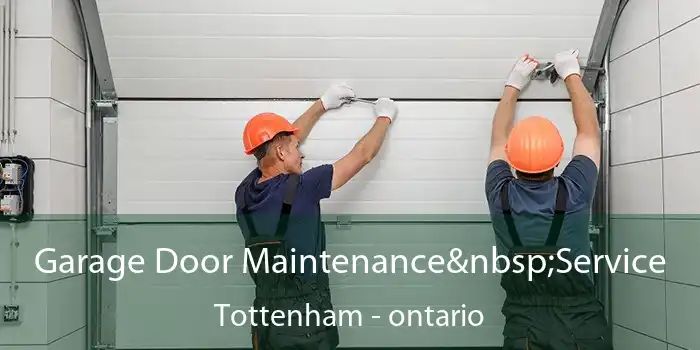 Garage Door Maintenance Service Tottenham - ontario