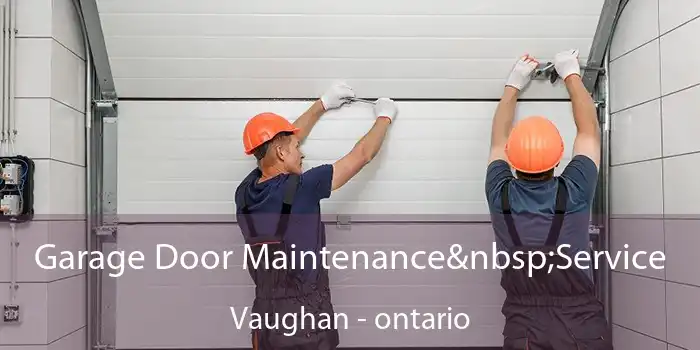 Garage Door Maintenance Service Vaughan - ontario