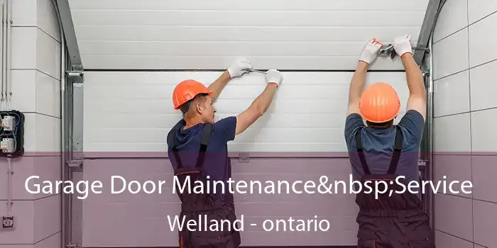 Garage Door Maintenance Service Welland - ontario