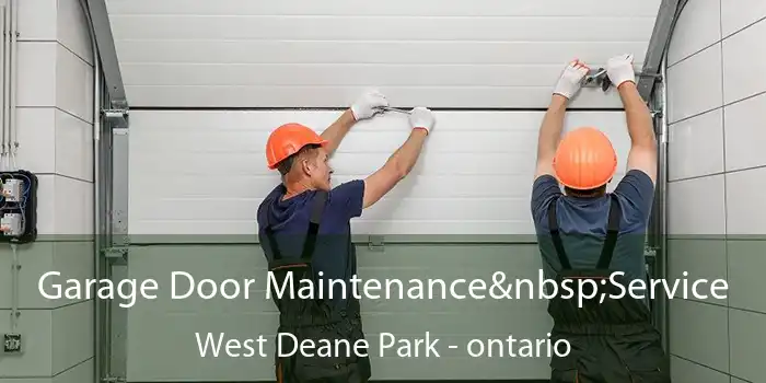 Garage Door Maintenance Service West Deane Park - ontario