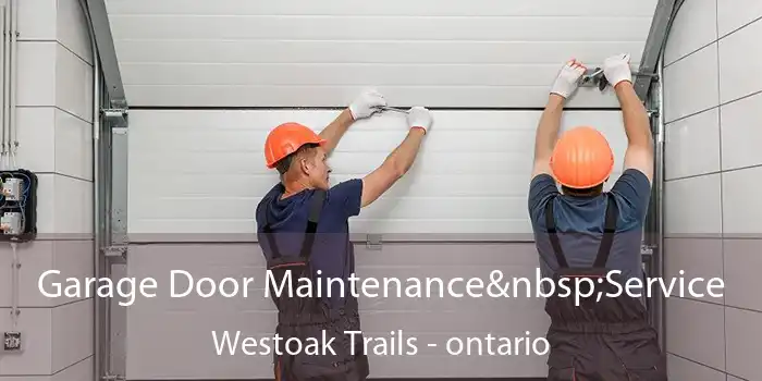 Garage Door Maintenance Service Westoak Trails - ontario