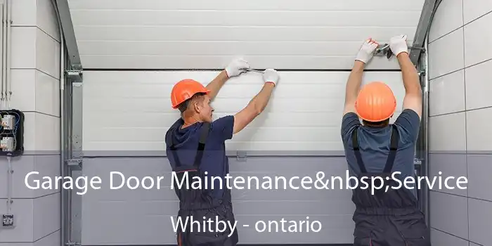 Garage Door Maintenance Service Whitby - ontario