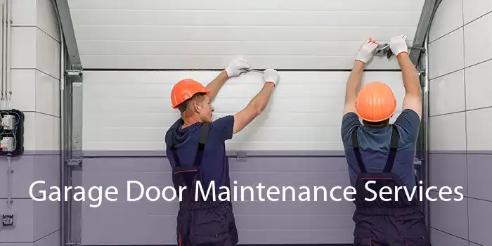 Garage Door Maintenance Services 