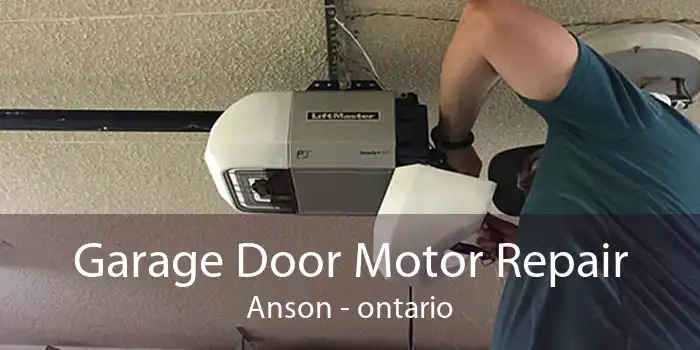 Garage Door Motor Repair Anson - ontario