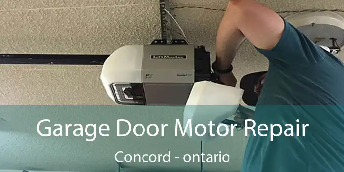 Garage Door Motor Repair Concord - ontario