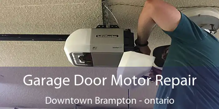 Garage Door Motor Repair Downtown Brampton - ontario