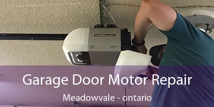 Garage Door Motor Repair Meadowvale - ontario