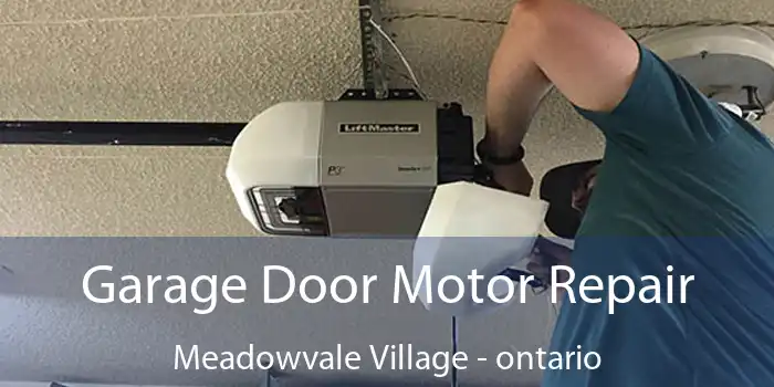 Garage Door Motor Repair Meadowvale Village - ontario