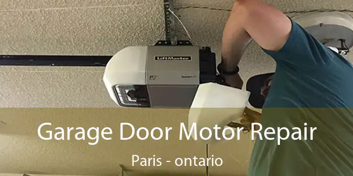 Garage Door Motor Repair Paris - ontario
