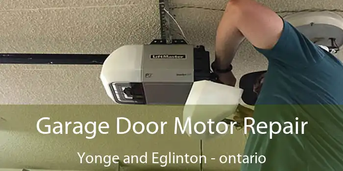 Garage Door Motor Repair Yonge and Eglinton - ontario