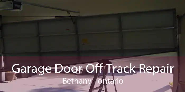 Garage Door Off Track Repair Bethany - ontario