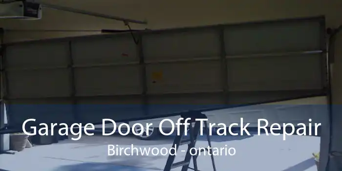 Garage Door Off Track Repair Birchwood - ontario