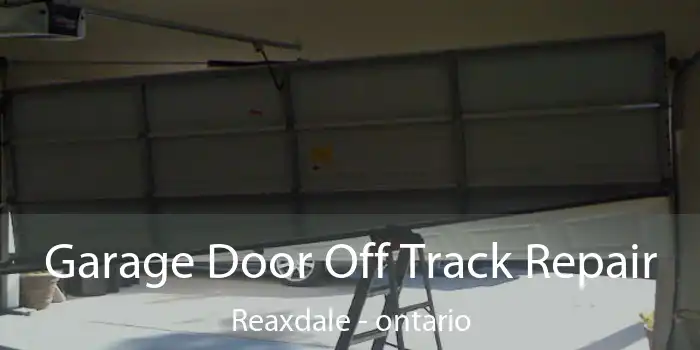 Garage Door Off Track Repair Reaxdale - ontario
