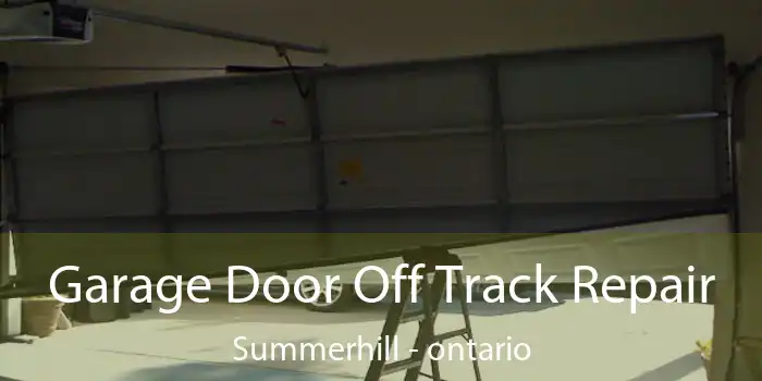 Garage Door Off Track Repair Summerhill - ontario