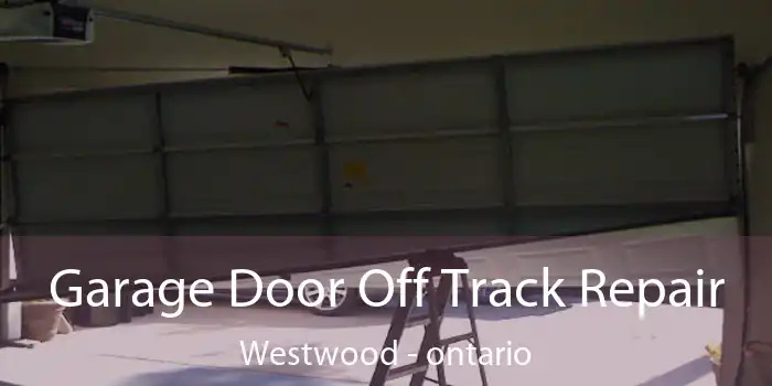 Garage Door Off Track Repair Westwood - ontario