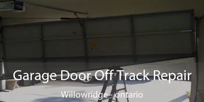 Garage Door Off Track Repair Willowridge - ontario
