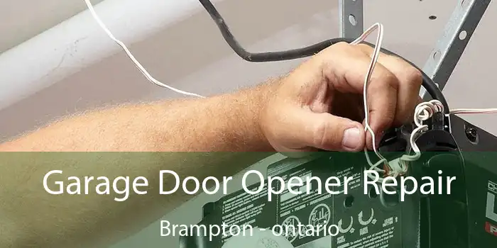Garage Door Opener Repair Brampton - ontario