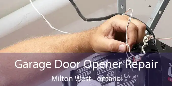 Garage Door Opener Repair Milton West - ontario