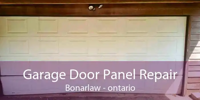 Garage Door Panel Repair Bonarlaw - ontario