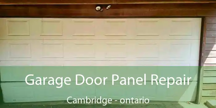 Garage Door Panel Repair Cambridge - ontario