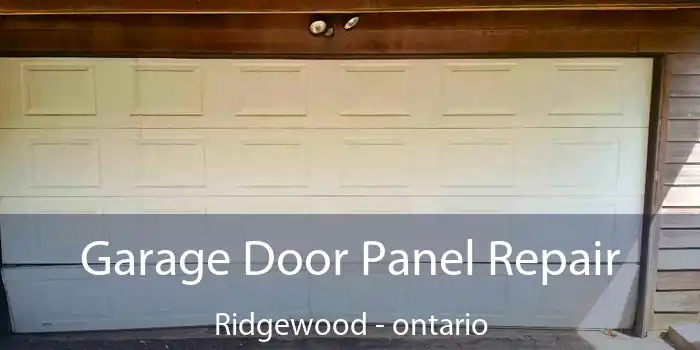 Garage Door Panel Repair Ridgewood - ontario
