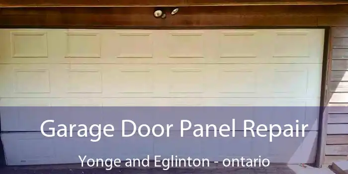 Garage Door Panel Repair Yonge and Eglinton - ontario
