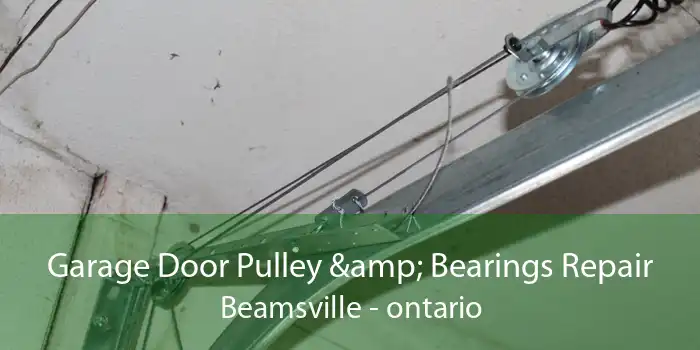 Garage Door Pulley & Bearings Repair Beamsville - ontario
