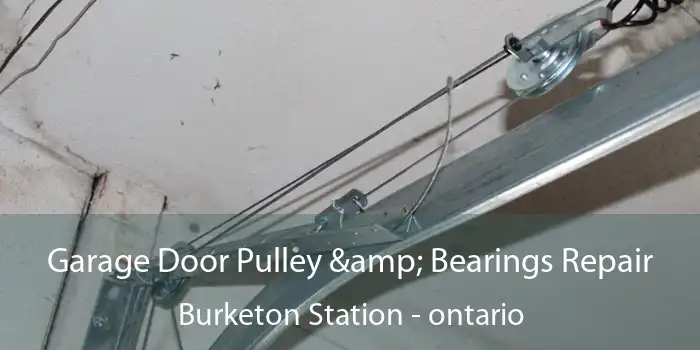 Garage Door Pulley & Bearings Repair Burketon Station - ontario