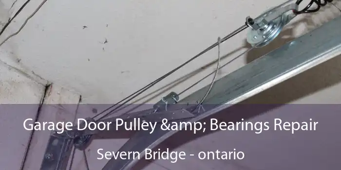 Garage Door Pulley & Bearings Repair Severn Bridge - ontario