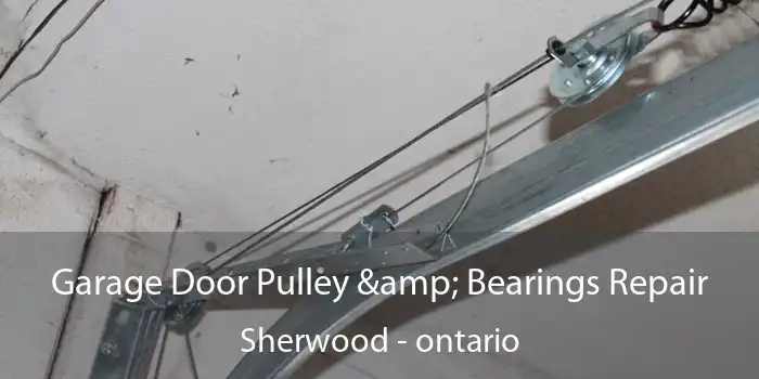 Garage Door Pulley & Bearings Repair Sherwood - ontario
