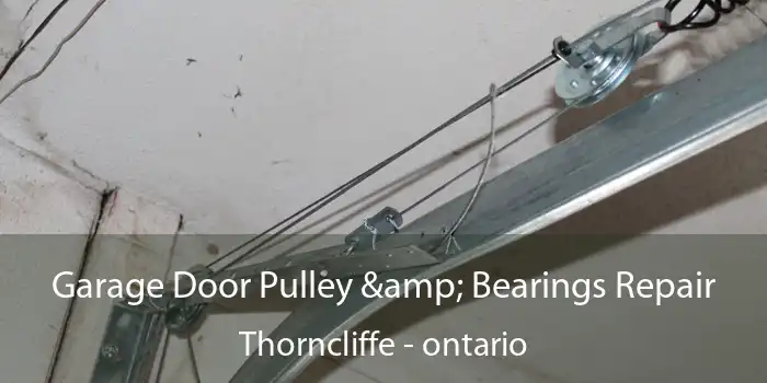 Garage Door Pulley & Bearings Repair Thorncliffe - ontario