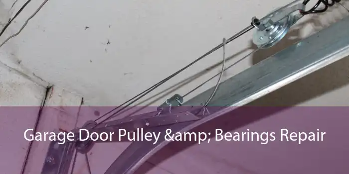 Garage Door Pulley & Bearings Repair 