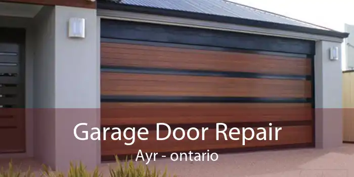 Garage Door Repair Ayr - ontario