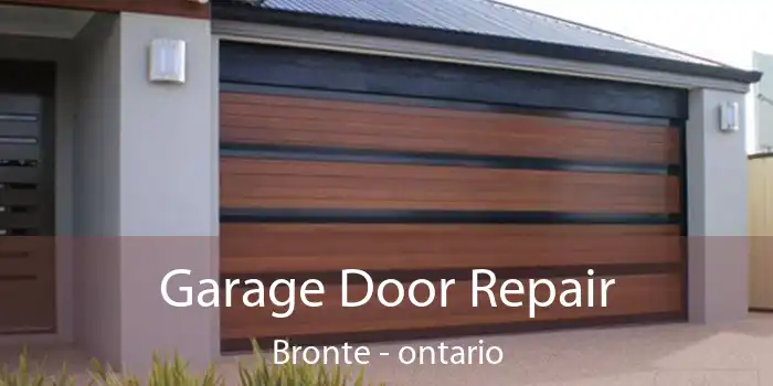 Garage Door Repair Bronte - ontario
