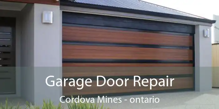 Garage Door Repair Cordova Mines - ontario