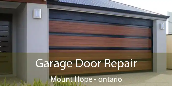 Garage Door Repair Mount Hope - ontario
