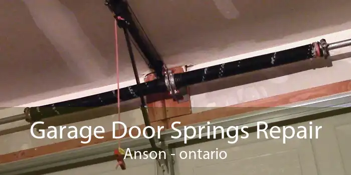 Garage Door Springs Repair Anson - ontario