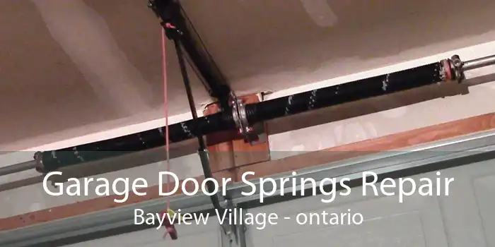 Garage Door Springs Repair Bayview Village - ontario