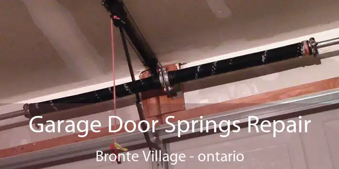 Garage Door Springs Repair Bronte Village - ontario