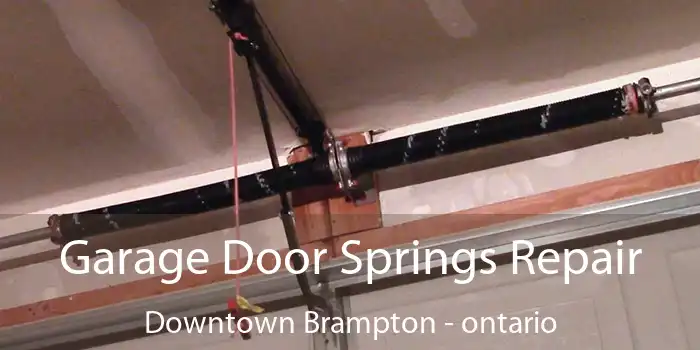 Garage Door Springs Repair Downtown Brampton - ontario