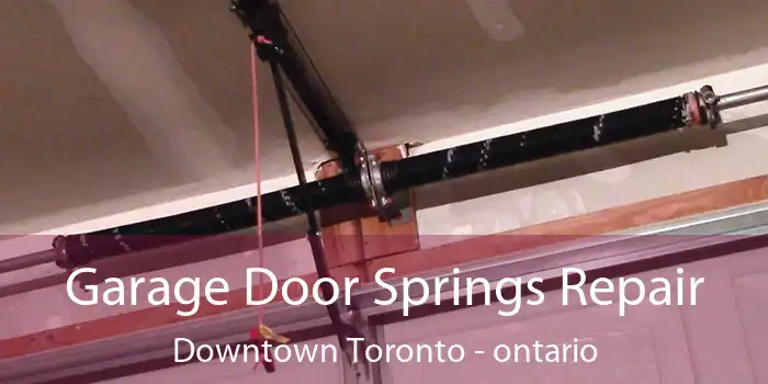 Garage Door Springs Repair Downtown Toronto - ontario